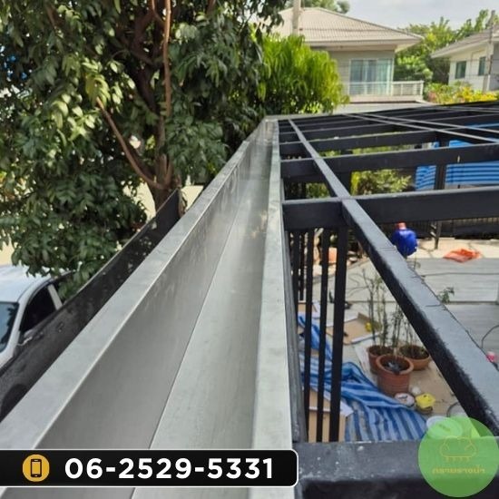 ติดตั้งรางน้ำฝน สมุทรสาคร - ช่างรางน้ำฝน สมุทรสาคร